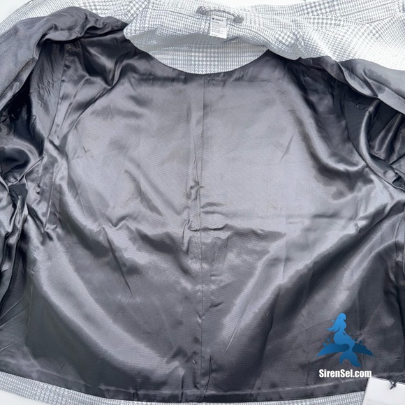 1148 NWT Noli Argento Cropped Jacket - Size S - Silver - Picture 6 of 13